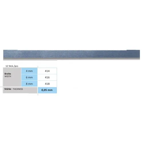 HORICO SCHUURSTRIPS DUBBELZIJDIG NR.418 8mm (12st)