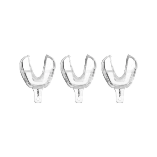 POLODENT DISPOSABLE AFDRUKLEPELS NR.51 VOOR BETANDE KAAK ONDER TRANSPARANT (10st)