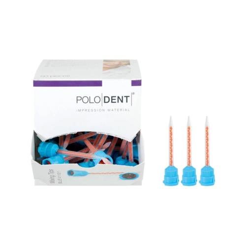 POLODENT MENGTIPS BLAUW 4:1/10:1 (50st)