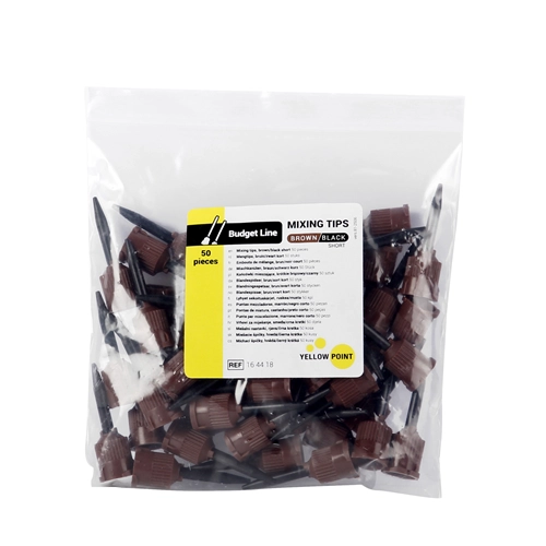 YELLOW POINT BUDGET LINE MENGTIPS BRUIN/ZWART (50st)