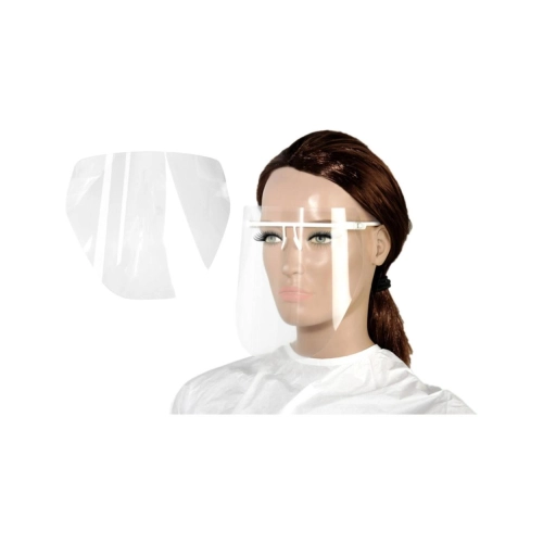 POLODENT GEZICHTSSCHERM TRANSPARANT (30st)