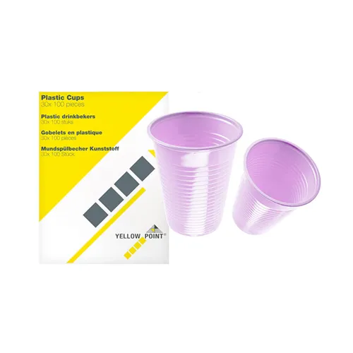 YELLOW POINT DRINKBEKERS 150cc LAVENDEL (3000st)