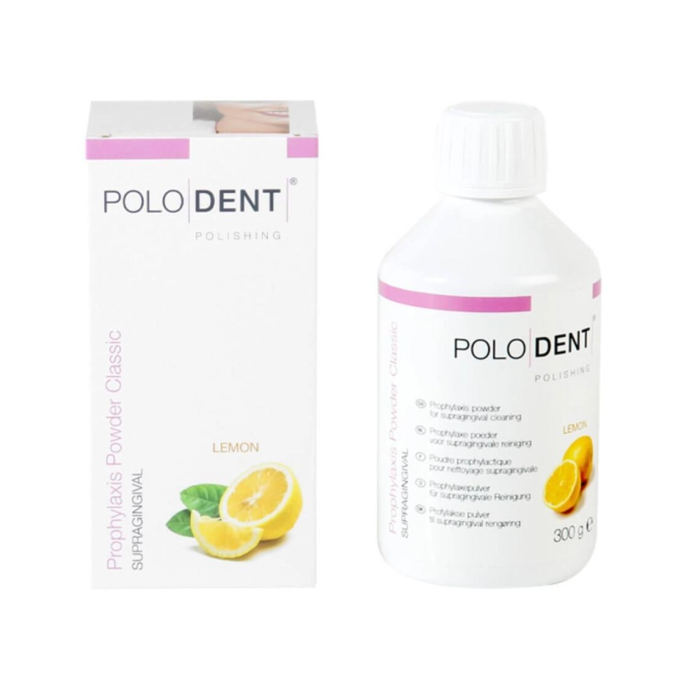 551650 - POLODENT PROPHYLAXIS POEDER CLASSIC LEMON (300g/40µm)