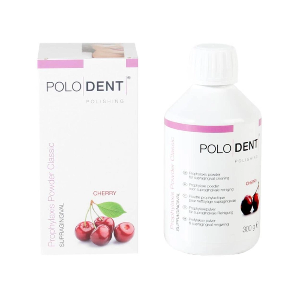 551655 - POLODENT PROPHYLAXIS POEDER CLASSIC CHERRY (300g/40µm)