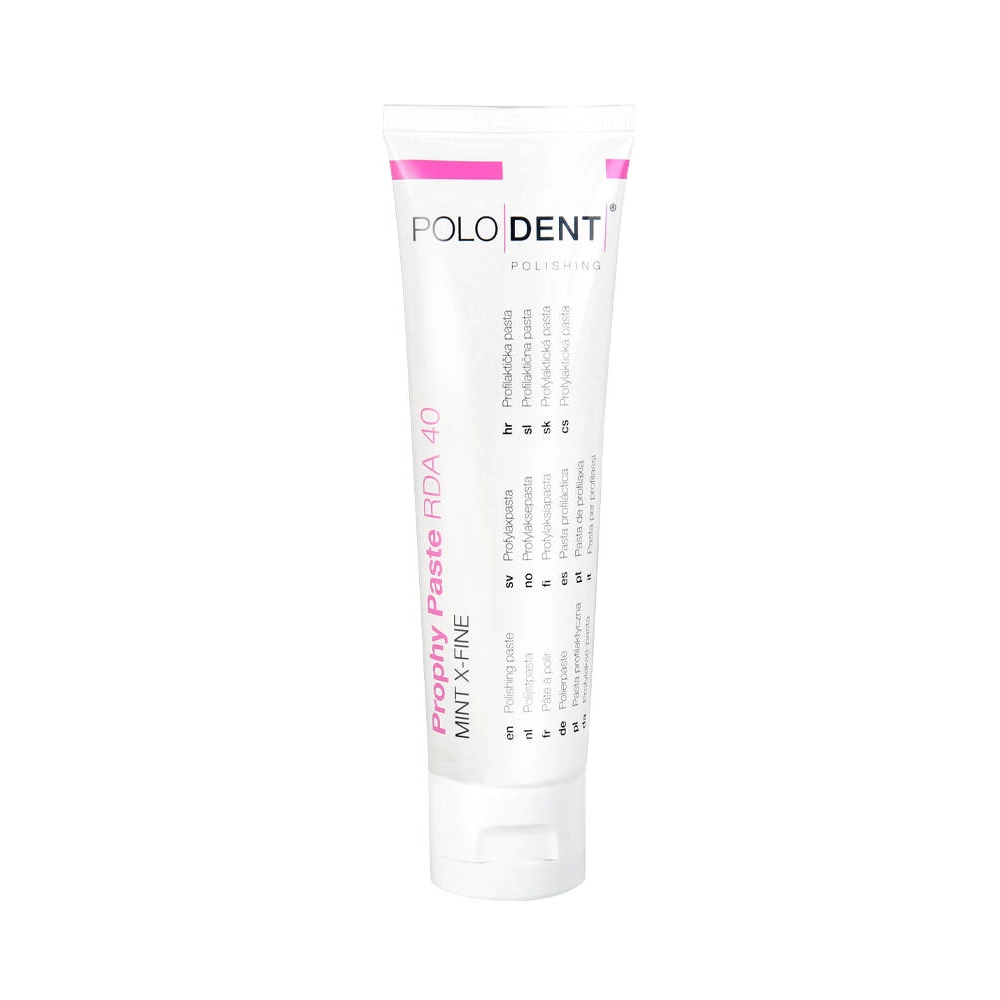 552599 - POLODENT PROPHY PASTE RDA 40 EXTRA FIJN MINT TUBE (100ml)