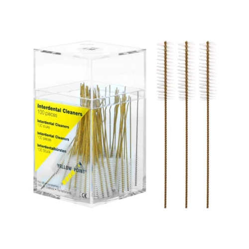 YELLOW POINT INTERDENTAL CLEANERS MEDIUM/LARGE (6,5mm) (100st)
