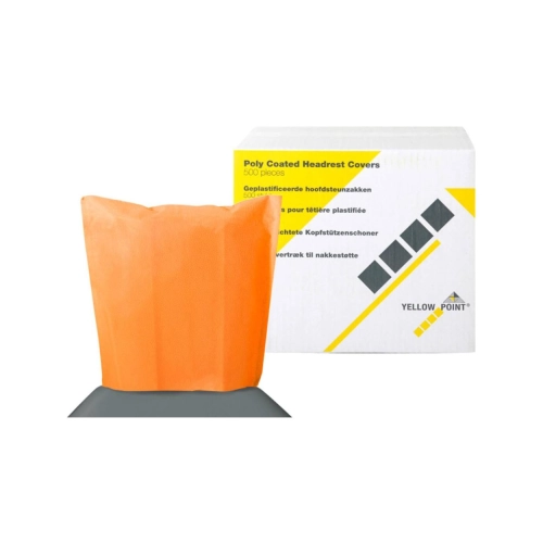 YELLOW POINT HOOFDSTEUNZAKKEN ORANJE 25x25cm (500st)