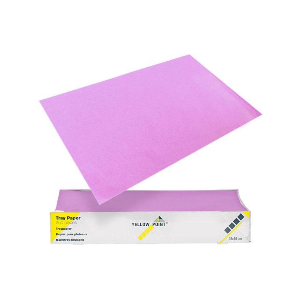 553046 - YELLOW POINT TRAYFILTERPAPIER LAVENDEL 18x28cm (250st)