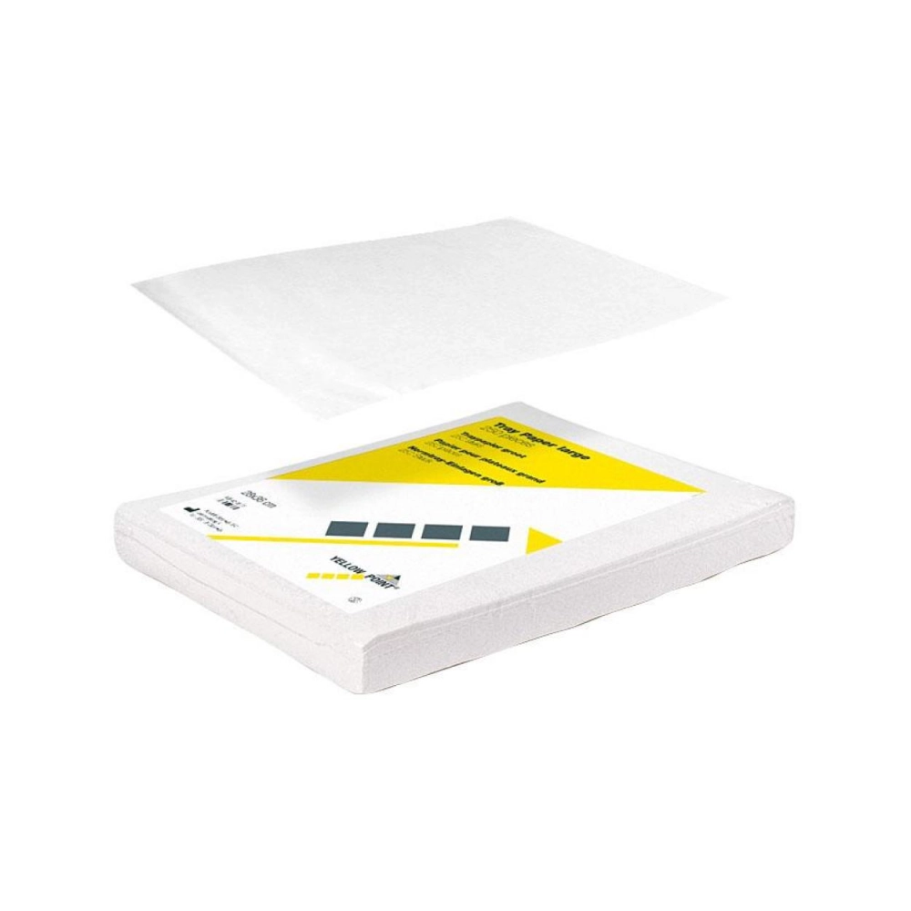 553047 - YELLOW POINT TRAYFILTERPAPIER WIT 28x36cm (250st)