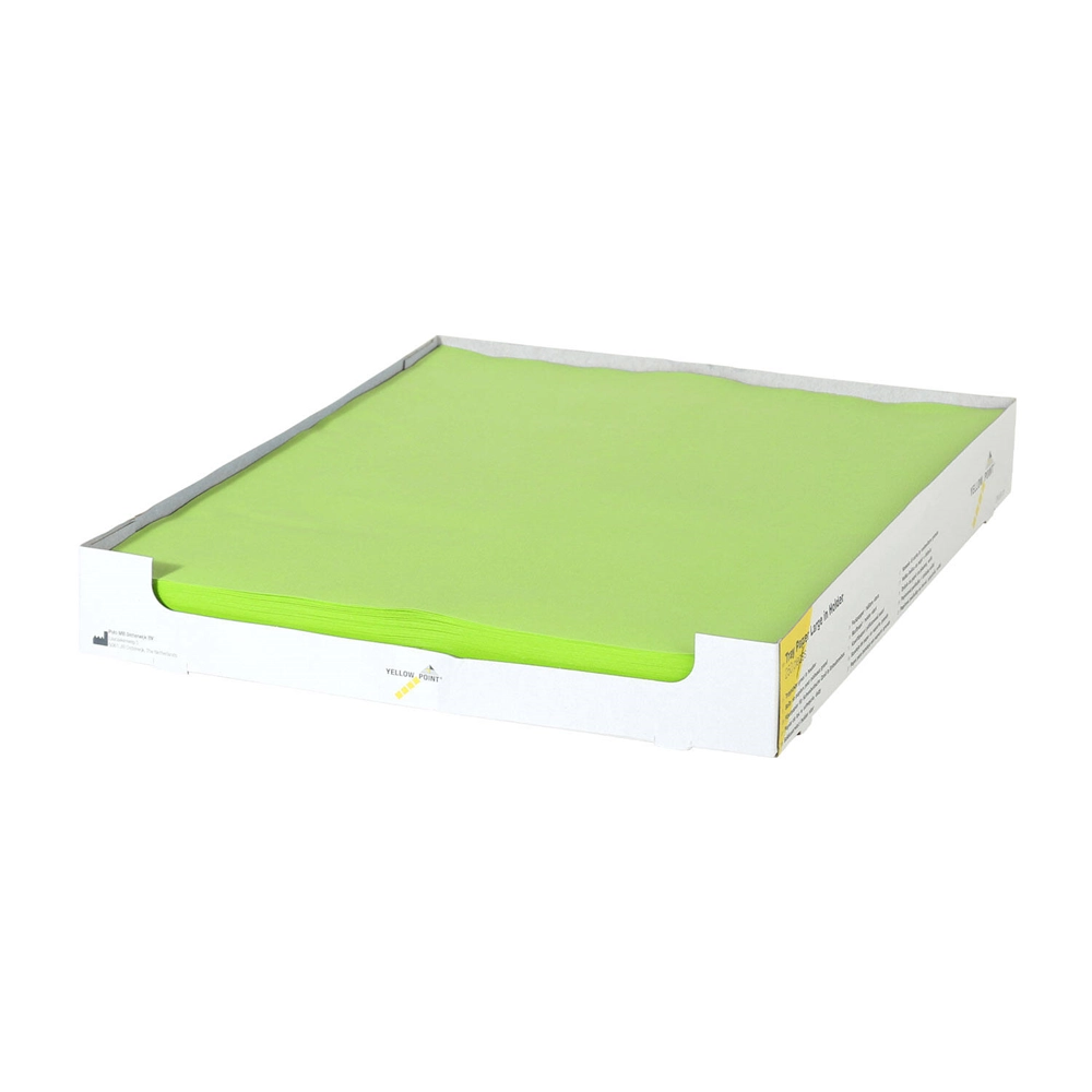553067 - YELLOW POINT TRAYFILTERPAPIER GROOT 28x36cm LIME (250st)