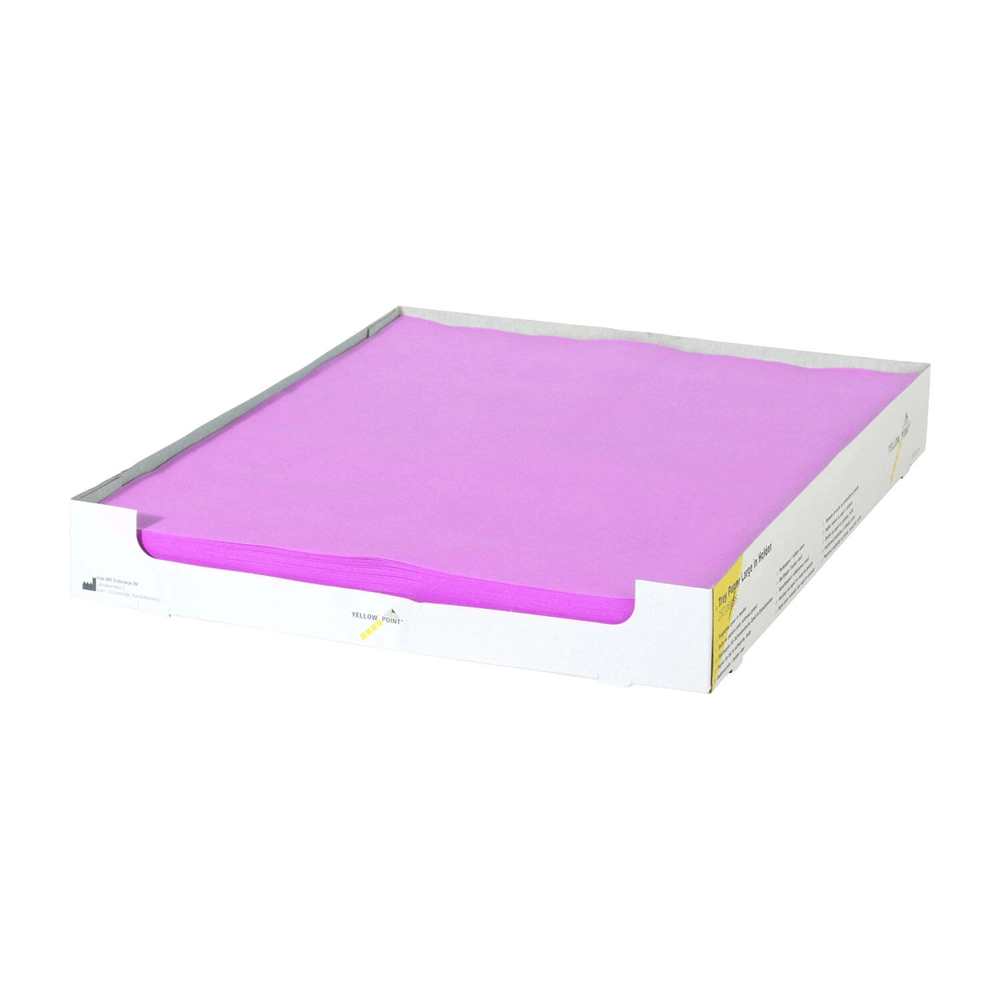 553069 - YELLOW POINT TRAYFILTERPAPIER GROOT 28x36cm LAVENDEL (250st)