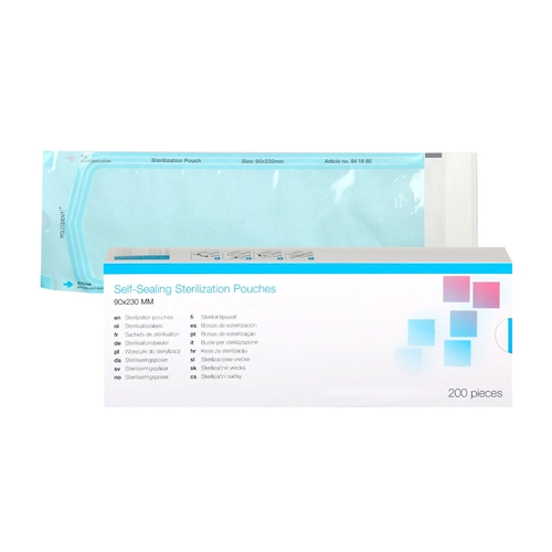 POLODENT SELF-SEAL STERILISATIEZAKJES 90x230mm (200st)
