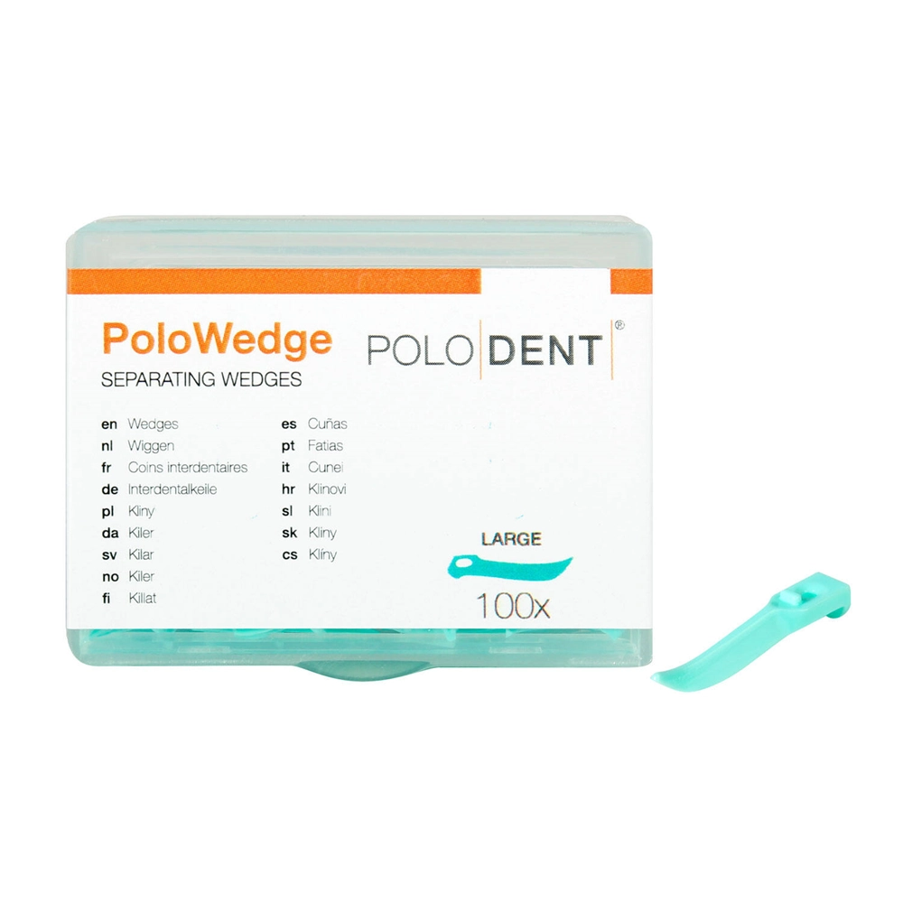 553156 - POLODENT POLOWEDGE TEAL LARGE (100st)
