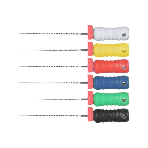 POLODENT K-FILES 21mm STERIEL ISO NR. 15-40 (6st)