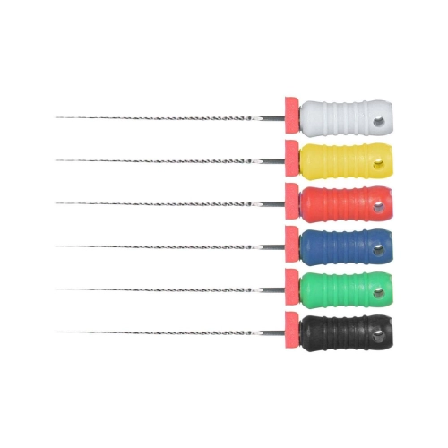 POLODENT K-FILES 28mm STERIEL ISO NR. 15-40 (6st)