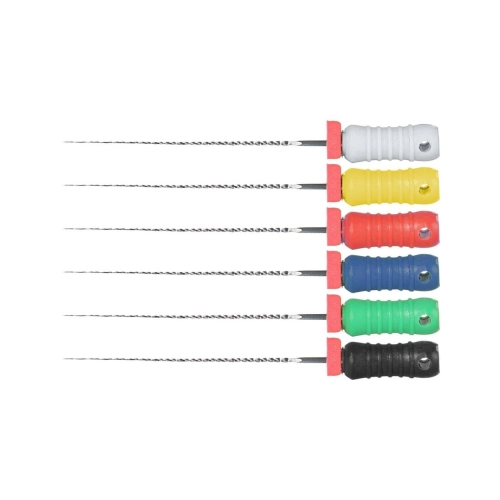 POLODENT K-FILES 31mm STERIEL ISO NR. 15-40 (6st)