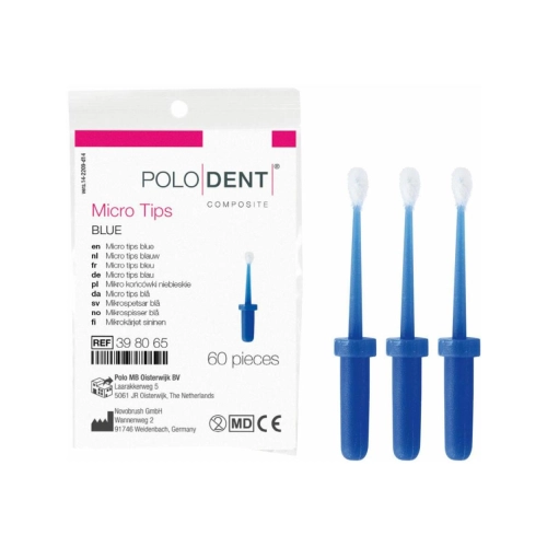 POLODENT MICRO TIPS BLAUW (60st)