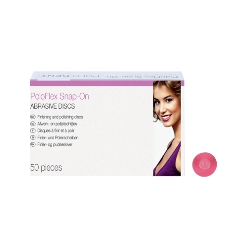 POLODENT POLOFLEX SNAP-ON POLIJSTSCHIJFJES FIJN 10mm (50st)