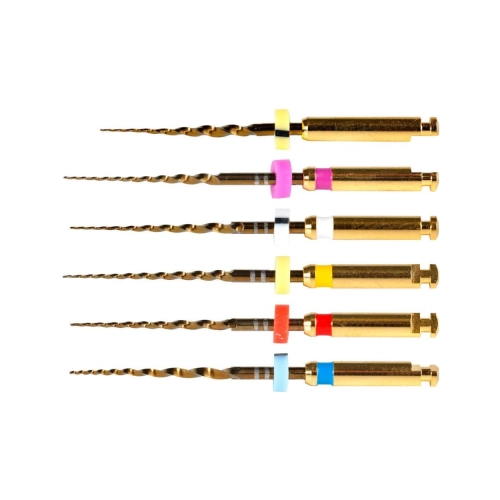 POLODENT POLOTAPER GOLD FILES ASS. RA 21mm (6st)