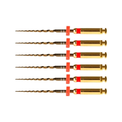 POLODENT POLOTAPER GOLD FINISHING FILES  RA 21mm F2 (6st)