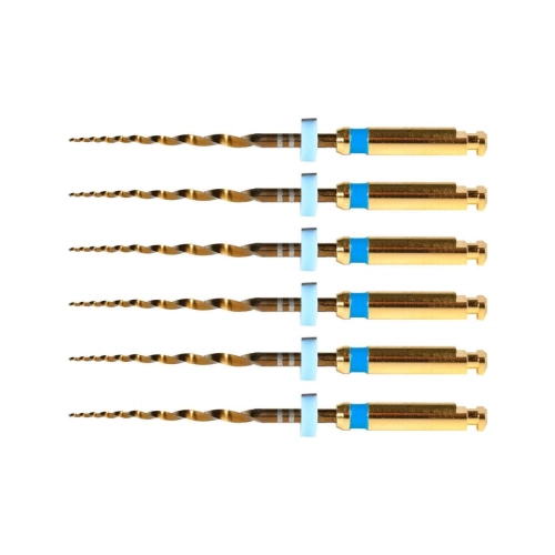 POLODENT POLOTAPER GOLD FINISHING FILES  RA 21mm F3 (6st)