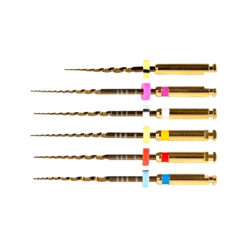 POLODENT POLOTAPER GOLD FILES ASS. RA 25mm (6st)