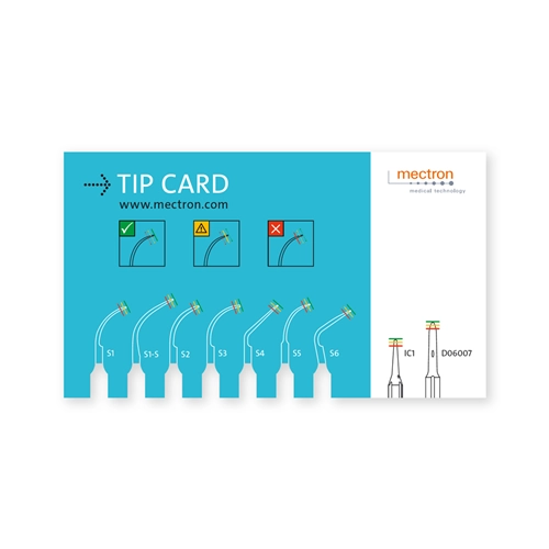 MECTRON TIP KAART VOOR SLIJTAGE