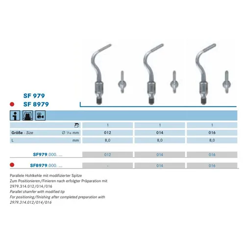 KOMET CHAMFER ULTRASOON TIP SF979/016