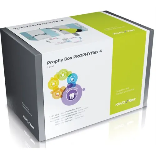 KAVO PROPHY BOX PROPHYFLEX 4 LIME (GROEN) SET REF: 1.013.5079