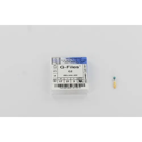 MICROMEGA G-FILES CLASSICS G1 25mm .03 NR.12 ROOD (4st)