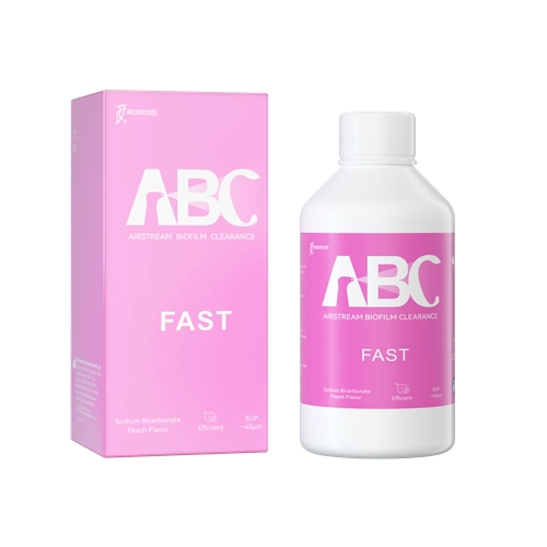 WOODPECKER ABC PROPHYLAXIS POEDER FAST PEACH 65µm (4x300g/)