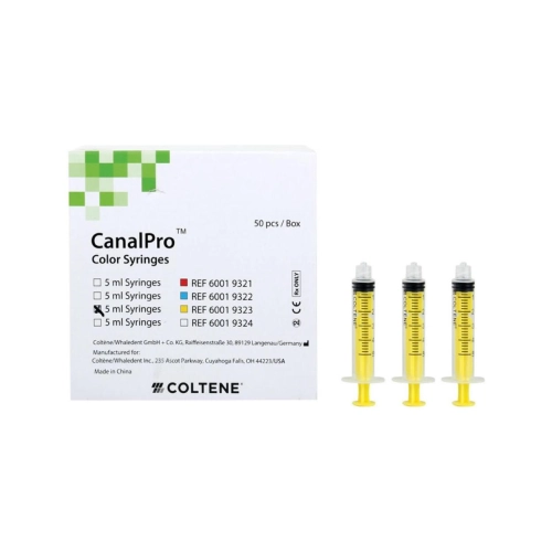 COLTENE ENDO CANALPRO COLOR SYRINGES YELLOW (50x5ml)