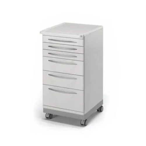 ZILFOR LADENKASTJE MET 6 LADEN KLEUR WIT MET KERAMISCH BOVENBLAD REFERENTIE PSRT6