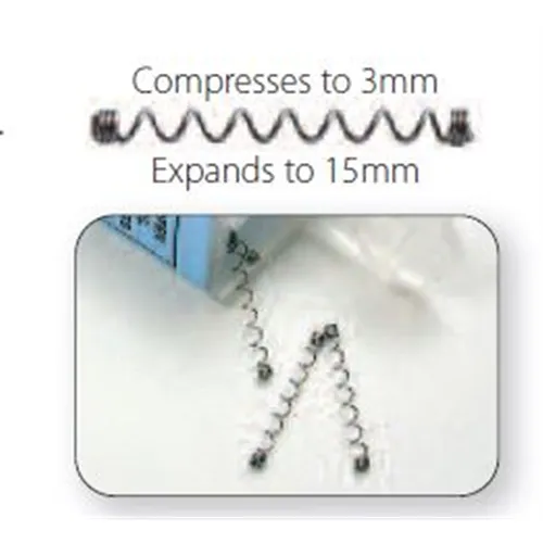 G&H G4 NiTi OPEN COIL SPRINGS .036 200gm HEAVY (10st)