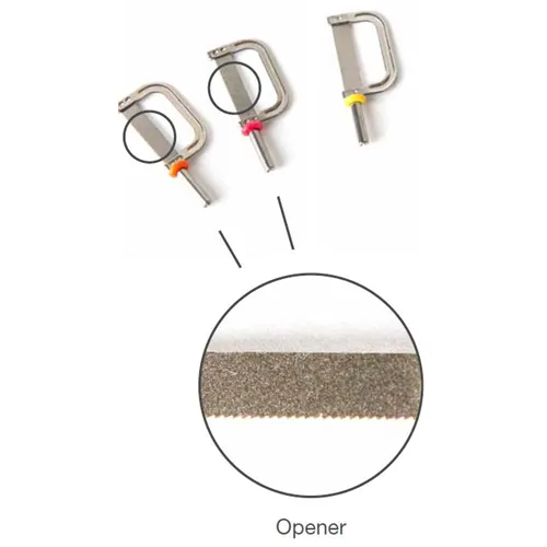 OSCIDENT INTERPROXIMAL FILES OPENER XF 15µm ORANJE (1st) REF: 1115