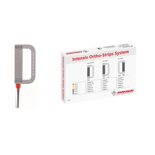 INTENSIV ORTHOSTRIPS 40µ MEDIUM/DUBBELZIJDIG CENTRAL ROOD OS40M-CEN-DS/3 (3st)