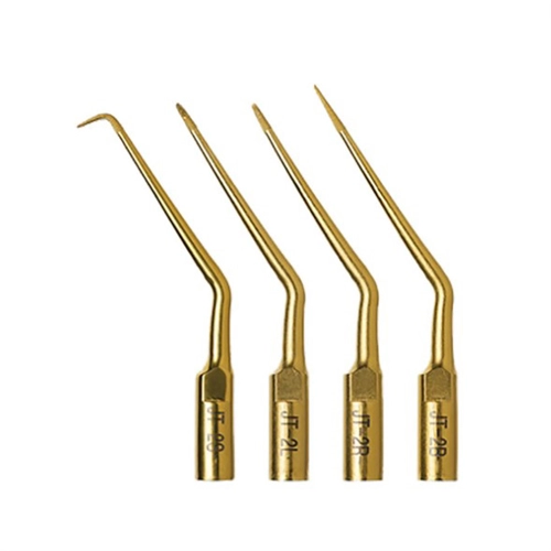 B&L SURGICAL TIP SET APICO (5st)  1 JT2S, 1 JT2L, 1 JT2R, 2 JT2B en JIG REF JT2-FE (EMS)