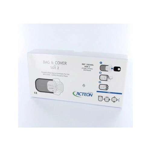 SOPRO PSPIX BESCHERMHOESJES ERLM + KARTON SIZE 2 (250st)