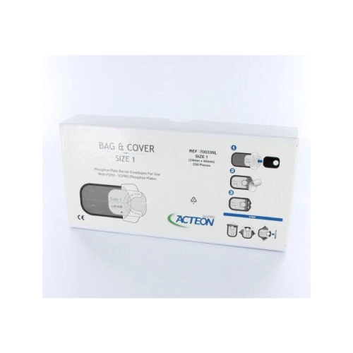 SOPRO PSPIX BESCHERMHOESJES ERLM + KARTON SIZE 1 (250st)