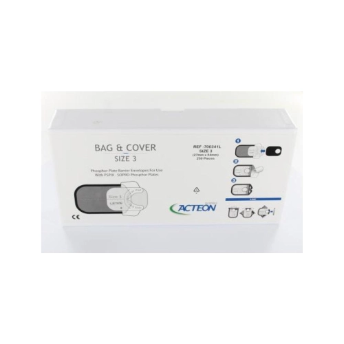 SOPRO PSPIX BESCHERMHOESJES ERLM + KARTON SIZE 3 (250st)