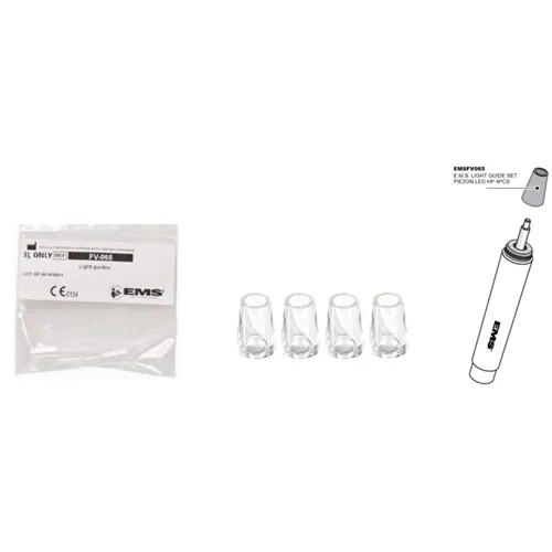 EMS PIEZON LIGHT GUIDE SET (4st) VOOR PIEZON® EN-060 HANDSTUK FV-065